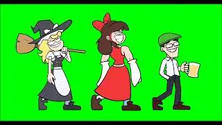 On our way to solve the incident Dr. Livesey Walk (Green Screen)