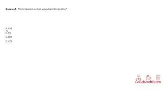 CCNA-Collab-Q2- Which signaling method uses robbed bit signaling?