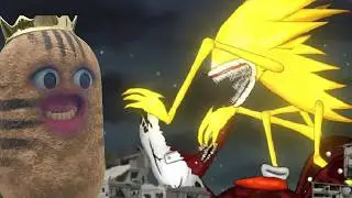 SONIC SHIN TAPES VS MONSTRO-PARTE 2