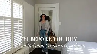FYI BEFORE YOU BUY | ARITZIA BABATON CANBERRA CARDIGAN
