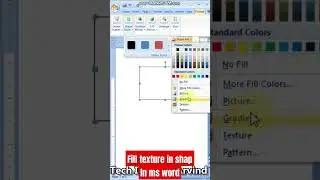 fill texture in shape un ms word 