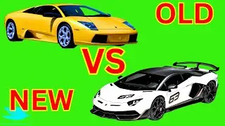 Are Old Lamborghinis More Aerodynamic Than New Lamborghinis?
