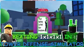 1x1x1x1 Invades Tower Defense Simulator! - Roblox