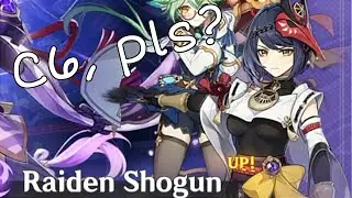 Last minute pulling on Raiden Shogun's Banner | Genshin Impact