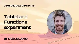 Tableland Functions experiment