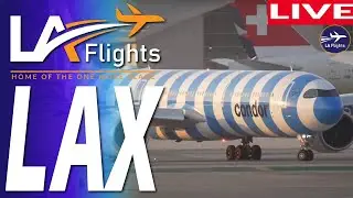 🔴LIVE LAX Airport Action! |  LAX Plane Spotting