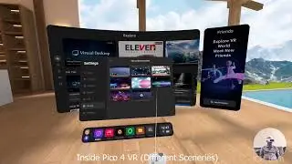 Inside Pico 4 VR - Scenery #pico #pico4vr