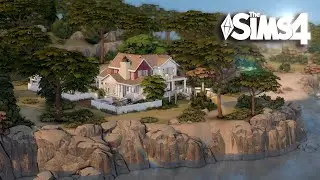 Huge family house on the beach | The Sims 4 speed build