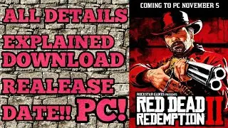 Red dead redemption 2 PC | official release date | windows
