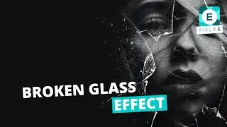 Create A Surreal Broken Glass Effect in Pixlr E