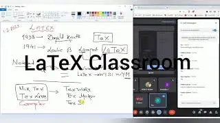 LaTeX classroom hour ✍️