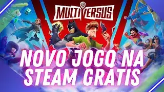 MULTI VERSUS - NOVO JOGO DA STEAM GRÁTIS MUITO DIVERTIDO - PERSONAGENS DA WARNER BROS