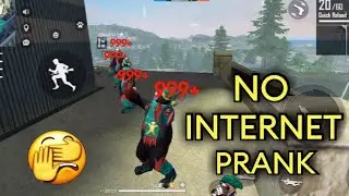 FREE FIRE OFFLINE PRANK🤓 || FUN WITH ENEMY💪 || NO INTERNET PRANK😂😂 || WITH KARADI BENDLE || DGLWOLF.