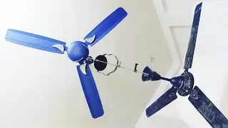 Crompton Super Briz Deco (48 inch) High Speed Ceiling Fan installation | Balancing ceiling fan 💥