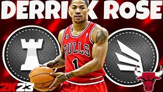 THIS PRIME DERRICK ROSE BUILD IS A MONSTER PG BUILD CRAZY CONTACT DUNKS AND VERTICAL!