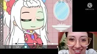Doing that asmr makeup trend on a Gacha character cause why not//READ THE PINNED COMMENT PLEASE