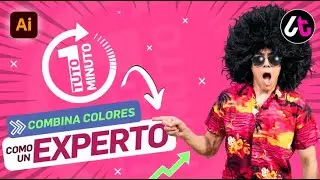 Cómo combinar colores en vectores de Illustrator | Tutorial de 1 minuto 🚀