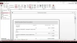 Summary Options in Reports