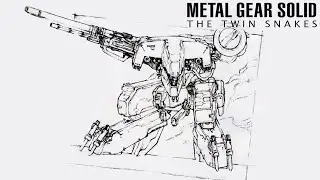 Metal Gear Solid The Twin Snakes full game, no radar, no commentary