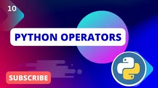 operators in python | python operator