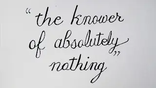 Nicholas Naioti   The Knower Of Absolutely Nothing - Official Video