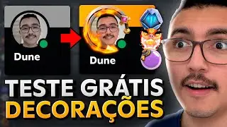 Como Testar Qualquer DECORAÇÃO DE AVATAR no Discord!!