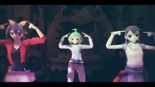 「遊戯王MMD」Chanbara Johnny//Bracelets/4Yu´s/+Ray/Zarc