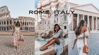 Travel with me Vlog: ROME, ITALY! Tips & photo spots