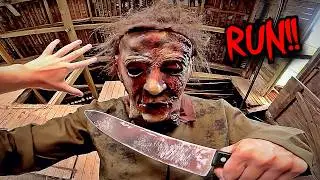 MICHAEL MYERS HORROR PARKOUR POV ESCAPE (HALLOWEEN)