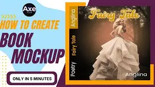 How to Make a Book Template in Photoshop |Book Cover mockup| 𝐏𝐡𝐨𝐭𝐨𝐬𝐡𝐨𝐩 𝐓𝐮𝐭𝐨𝐫𝐢𝐚𝐥