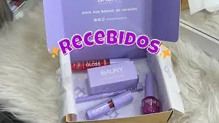 ASMR: Recebidos da Bauny Cosméticos 💄💅🏻