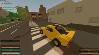 Funny Unturned Creative RP moments (My friend plays guitar in voice chat)