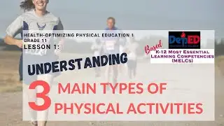 Physical Education: Types of Physical Activities Aerobic, Muscular and Bone strengthening