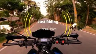 Just Riding My Fzs | GoPro Day and Night Shots Testing #gopro #hero9 #fzsv3 #yamaha #viral