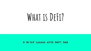 What is Decentralized Finance (DeFi)?