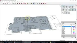 Interior Modeling Tricks in Sketchup