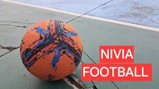 Nivia Storm Orange Molded Football 