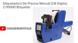 Etiquetadora de precios con 8 digitos