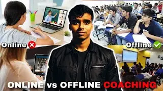 ONLINE vs OFFLINE Coaching For JEE 🗿🔥 Which is Best for You ? 🔥 Best Coaching For JEE
