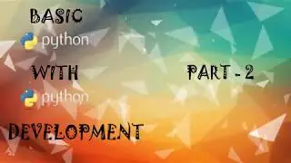 Basic Python Workshop For Beginners | Part 2 |Hosted & Created By SCG SOLUTIONZ
