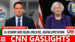 CNN’s STUNNING GASLIGHTING in 120 Seconds: “The Economy That Keeps on Giving!”