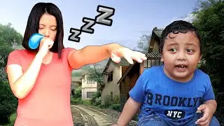 Mamaku Tidur Sambil Jalan 😱 Hati-Hati Mama itu Bahaya ❗❗❗