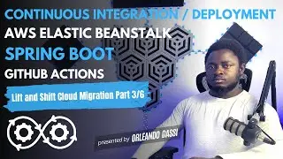 Lift And Shift Cloud Migration of Spring Boot to AWS ElasticBeanstalk | Part 3: GitHub Actions CI/CD