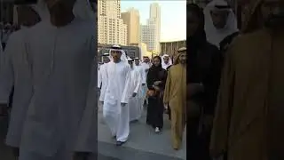 Sheikh Hamdan Fazza Dubai Crown Prince Sheikh Mohammed bin Rashid Al Maktoum Visit Dubai Canvas 