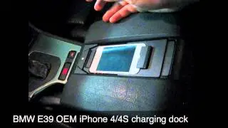 BMW E39 iPhone 4/4S charging dock