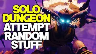 Destiny 2 🔴 Solo Dungeon Attempt | Random Farming | PC Gameplay