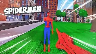 We Became SPIDERMAN In VR... (VRChat Funny Moments)