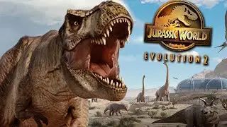 Jurassic World Evolution 2 | Free play | Velociraptor and Indominus Rex