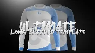 Ultimate Long Sleeved Jersey Template l Design Tutorial #13