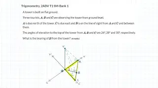 How to answer Q7 b) of the 1994 HSC Mathematics 3U exam